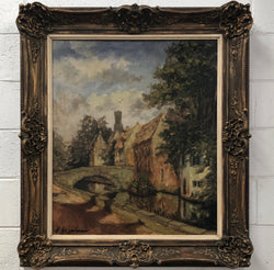 Beautiful French oil painting | Antique & Vintage | Moonee Ponds Antiques | Australia Wide Delivery