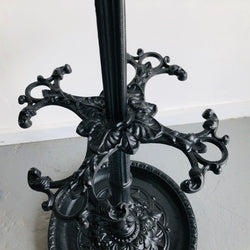 Antique French Cast Iron Coat Stand Painted Black | Antique & Vintage | Moonee Ponds Antiques | Australia Wide Delivery
