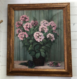 Sensational Large French Oil On Canvas Framed Painting | Antique & Vintage | Moonee Ponds Antiques | Australia Wide Delivery