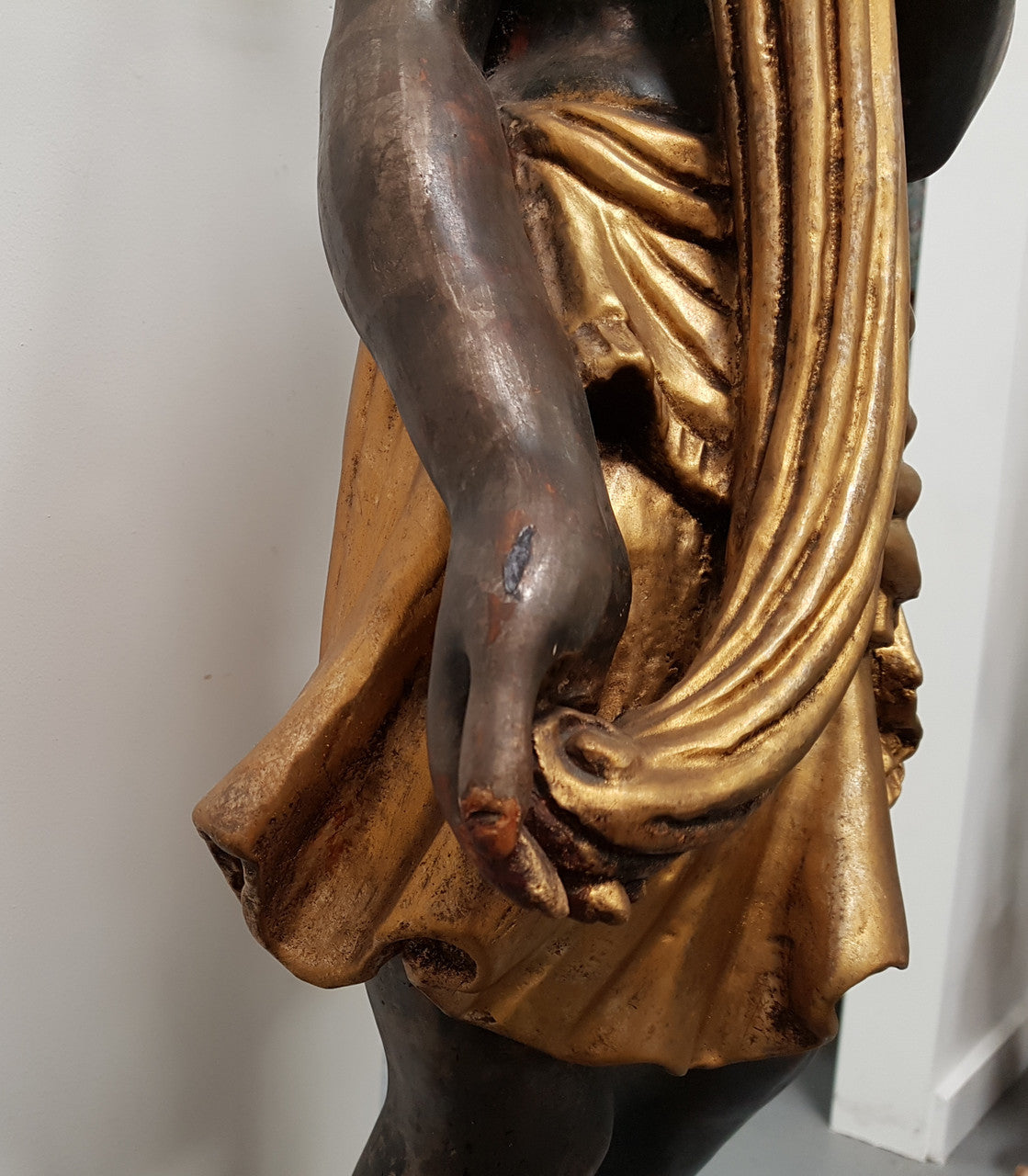 Wooden 19th Century Italian Blackamoor Floor Lamp | Antique & Vintage | Moonee Ponds Antiques | Australia Wide Delivery