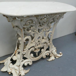 Victorian Style Cast Iron Table