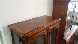 French Louis XV Style Oak Vitrine | Antique & Vintage | Moonee Ponds Antiques | Australia Wide Delivery