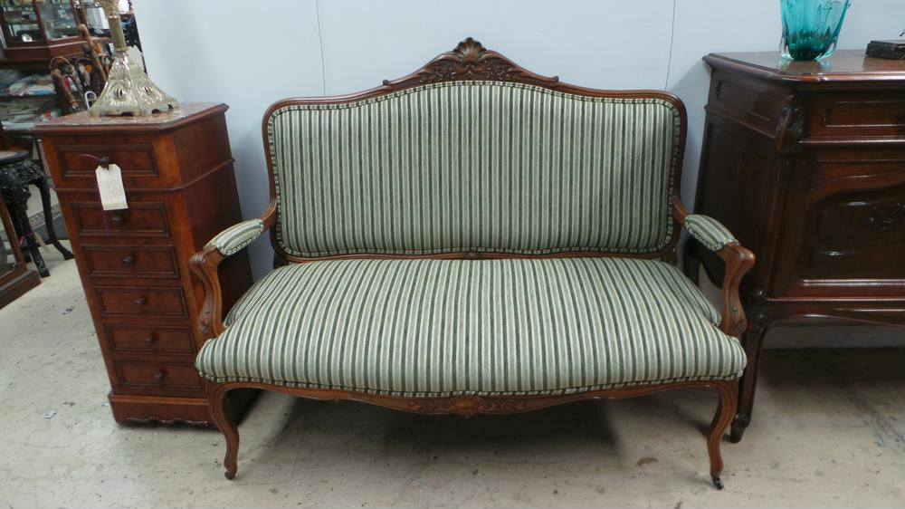 Late 19th Century French Settee | Antique & Vintage | Moonee Ponds Antiques | Australia Wide Delivery