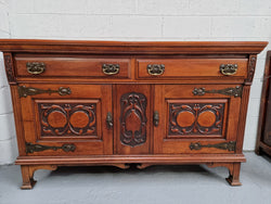 Decorative Walnut Art Nouveau Sideboard | Antique & Vintage | Moonee Ponds Antiques | Australia Wide Delivery