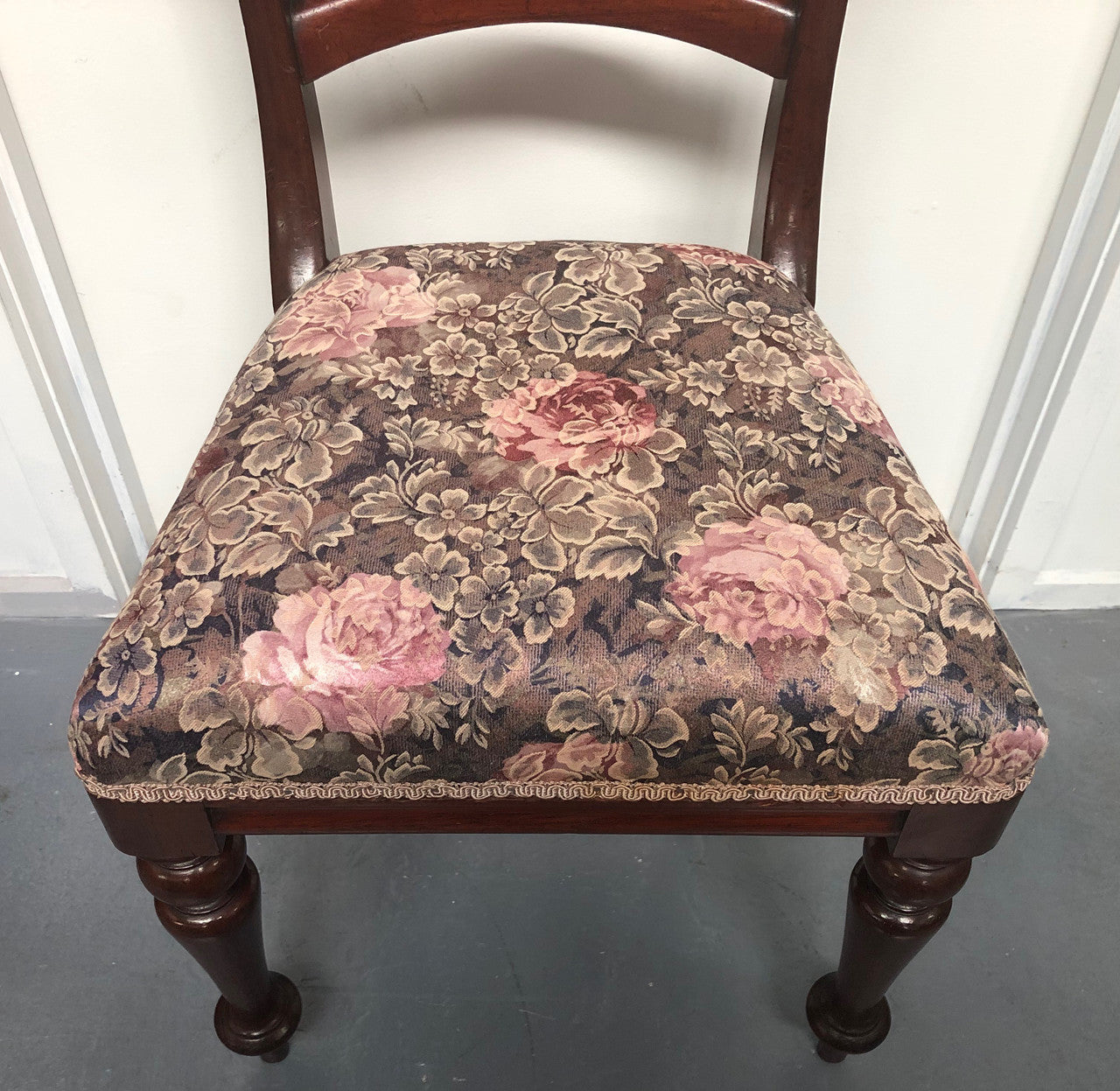 Victorian Upholstered Single Chairs