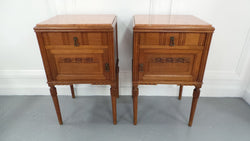 Fabulous Pair of French Bedside Cabinets | Antique & Vintage | Moonee Ponds Antiques | Australia Wide Delivery