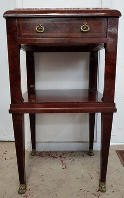 French Empire Style Side Cabinet-Side Table | Antique & Vintage | Moonee Ponds Antiques | Australia Wide Delivery