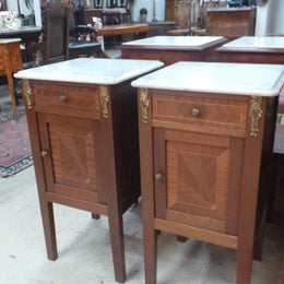 Pair of French Art Deco Bedside Cabinets-2