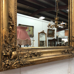 A Rare Early 19th Century French Easy To Place Mirror