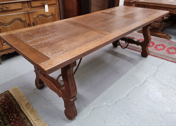 French Oak Spanish Style Farmhouse Table | Antique & Vintage | Moonee Ponds Antiques | Australia Wide Delivery