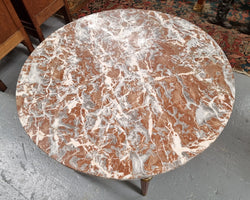 Stunning French Burr Walnut & Marble Top Coffee Table | Antique & Vintage | Moonee Ponds Antiques | Australia Wide Delivery