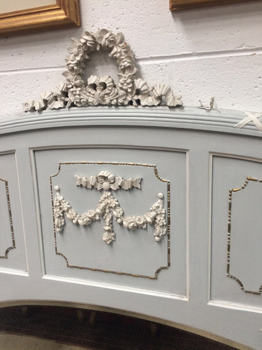 Antique French Painted Mirror
