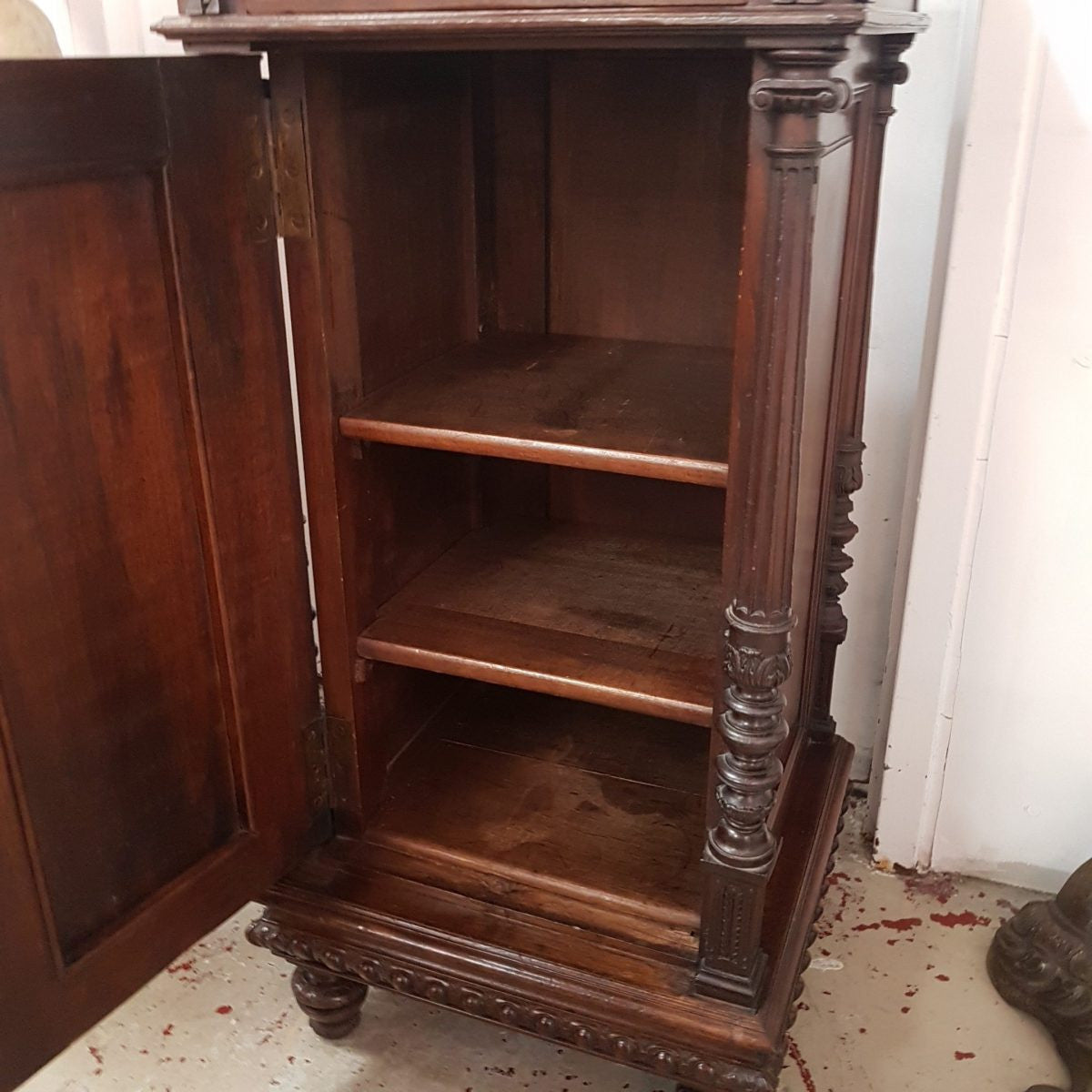 French Ornate Bedside Cabinet | Antique & Vintage | Moonee Ponds Antiques | Australia Wide Delivery