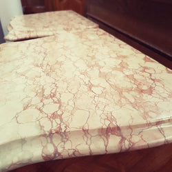 Kingwood Floral Marquetry Inlay Bedsides | Antique & Vintage | Moonee Ponds Antiques | Australia Wide Delivery