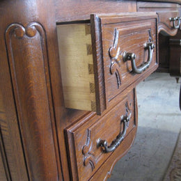 Louis XV Style Parquetry Top Desk
