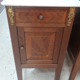Pair of French Art Deco Bedside Cabinets-2