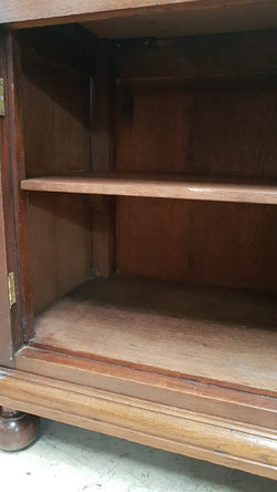 Petite French Oak Carved Two Door Cabinet | Antique & Vintage | Moonee Ponds Antiques | Australia Wide Delivery