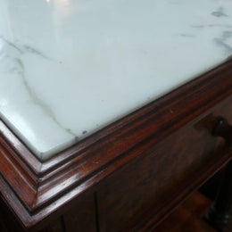Pair of High End Mahogany Bedside Cabinets