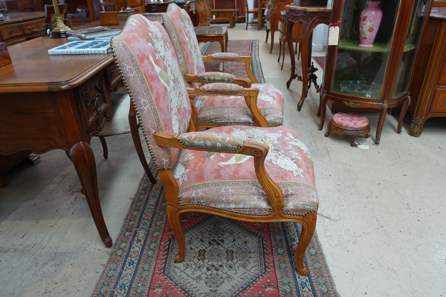 Louis XV French Armchairs