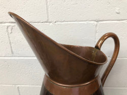 French Oak Coopered With Copper Large Jug | Antique & Vintage | Moonee Ponds Antiques | Australia Wide Delivery