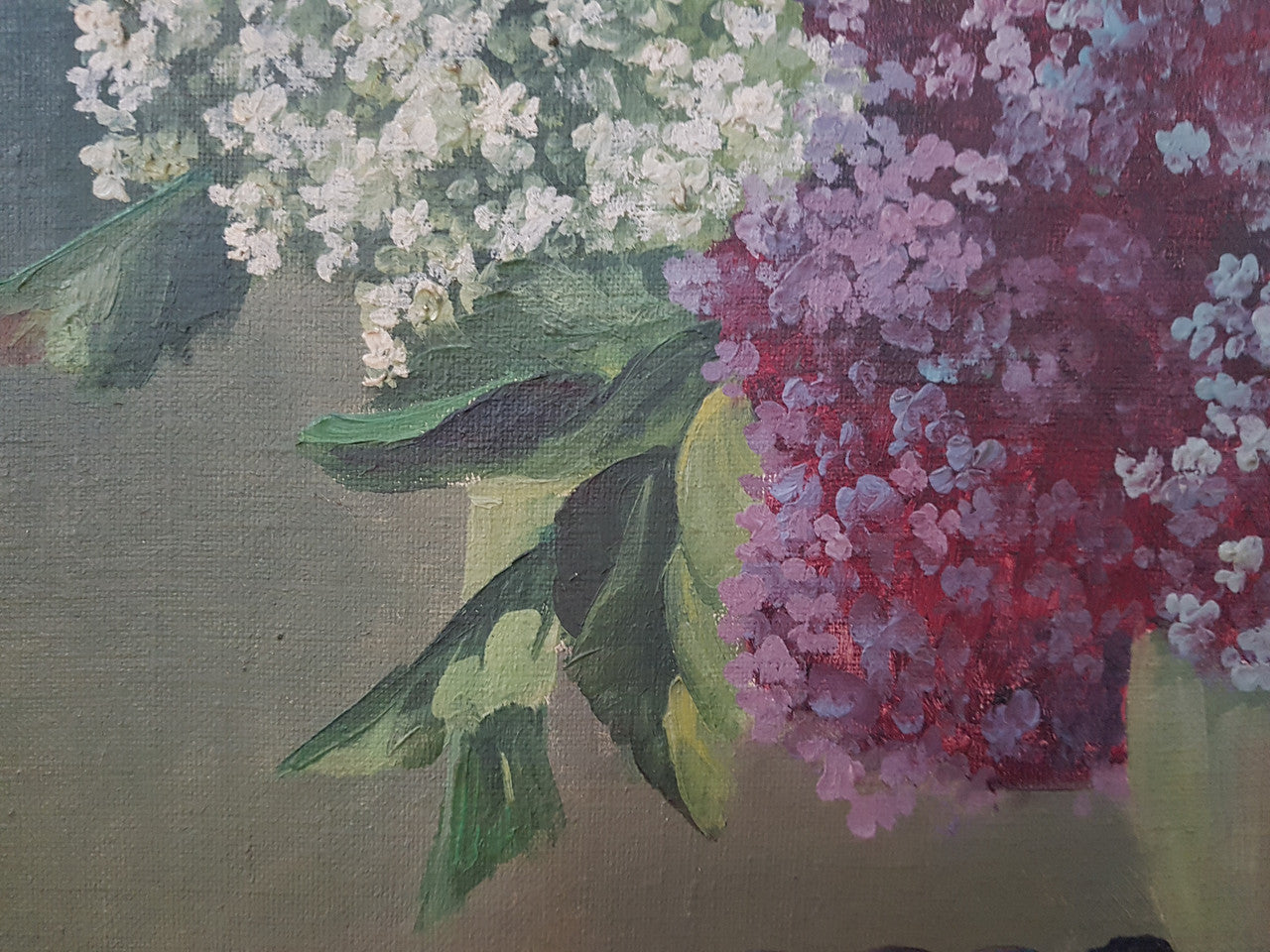 Antique Dutch Framed Floral Oil Painting | Antique & Vintage | Moonee Ponds Antiques | Australia Wide Delivery
