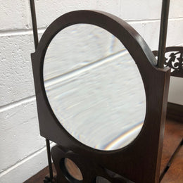 Victorian beautiful Walnut stereoscope viewer with 12 amazing photo view cards of all different locations. In good original detailed condition.