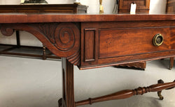 Regency Style 19th Century Leather Top Bureau | Antique & Vintage | Moonee Ponds Antiques | Australia Wide Delivery