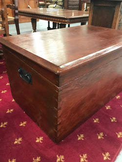 Victorian Red Cedar Sea Chest | Antique & Vintage | Moonee Ponds Antiques | Australia Wide Delivery