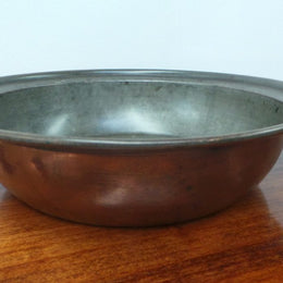 Antique Copper Frying Pan