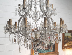 Fine French Parisian Chandelier | Antique & Vintage | Moonee Ponds Antiques | Australia Wide Delivery
