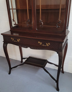 Stunning Mahogany Georgian Style Sheraton Display Cabinet | Antique & Vintage | Moonee Ponds Antiques | Australia Wide Delivery