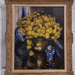 Beautifully Framed Floral painting
