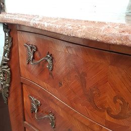Antique French Louis XV Style Seven Drawer Semainier