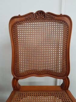 Set of Six French Cherry wood Dining Chairs | Antique & Vintage | Moonee Ponds Antiques | Australia Wide Delivery