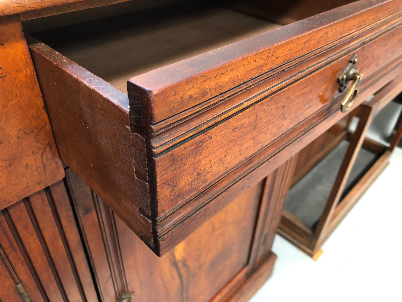 Australian Solid Cedar Three Door Sideboard | Antique & Vintage | Moonee Ponds Antiques | Australia Wide Delivery