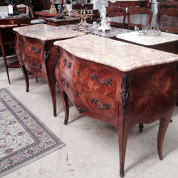 Matched Pair French Commodes | Antique & Vintage | Moonee Ponds Antiques | Australia Wide Delivery