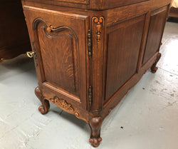 French Oak Louis XV Style Partners Desk | Antique & Vintage | Moonee Ponds Antiques | Australia Wide Delivery