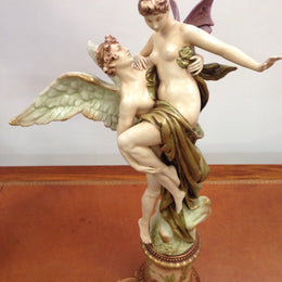 Victorian Amphora Angel Figurines