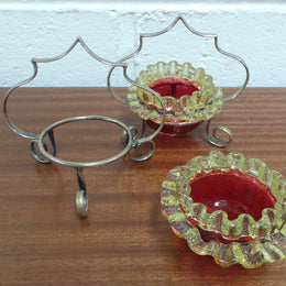 Moonee Ponds Antiques Pair of Victorian Salt