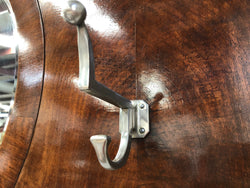 French Art Deco Walnut Coat & Hat Rack With Mirror | Antique & Vintage | Moonee Ponds Antiques | Australia Wide Delivery