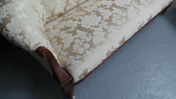 Antique Edwardian Walnut Double Ended Chaise Lounge | Antique & Vintage | Moonee Ponds Antiques | Australia Wide Delivery