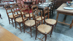 Fantastic Set Of Eight French Oak Carved Dining Chairs | Antique & Vintage | Moonee Ponds Antiques | Australia Wide Delivery