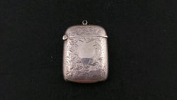 Sterling Silver Vesta Case | Antique & Vintage | Moonee Ponds Antiques | Australia Wide Delivery