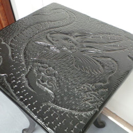 Antique Chinese Carved Side Table