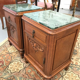 Superb Pair of French Art Deco Bedside Cabinets