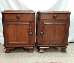 Pair of Art Deco Bedside Cabinets-1 | Antique & Vintage | Moonee Ponds Antiques | Australia Wide Delivery