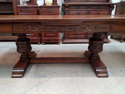 French Oak Extension Dining Table-1 | Antique & Vintage | Moonee Ponds Antiques | Australia Wide Delivery