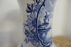 Set of 3 Delftware Vases | Antique & Vintage | Moonee Ponds Antiques | Australia Wide Delivery