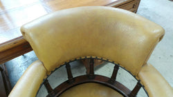 Large Antique Mahogany Desk Arm Chair | Antique & Vintage | Moonee Ponds Antiques | Australia Wide Delivery
