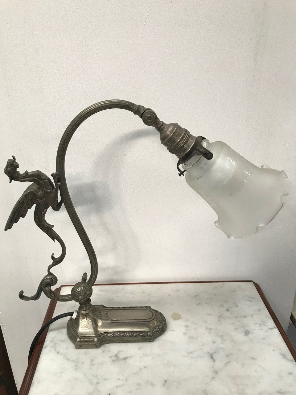 Decorative 19th Century Dragon Table-Desk Lamp | Antique & Vintage | Moonee Ponds Antiques | Australia Wide Delivery